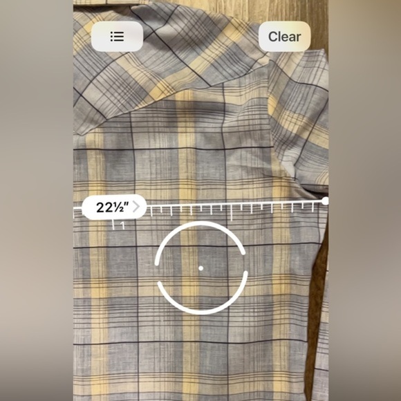 JC Penney Vintage Button Down Pearl Snaps Size 16-16 1/2 (L) NEW F11 - Picture 6 of 8